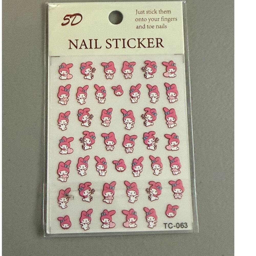 #MM-774 My Melody Nail Stickers